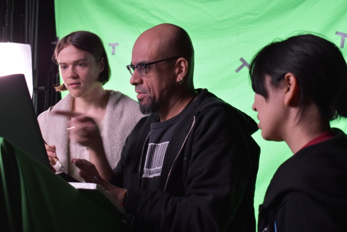 Vic Bonilla Directing A Film With Students | AIE Seattle