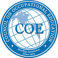 Council of Occupational Education Logo | Academy of Interactive Entertainment